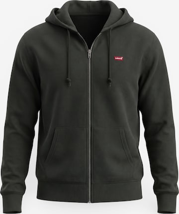 LEVI'S ® Sweat jacket 'The Original' in Green: front