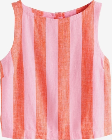 oranžinė Next Palaidinė be rankovių: priekis