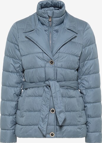 faina Winter Jacket in Blue: front