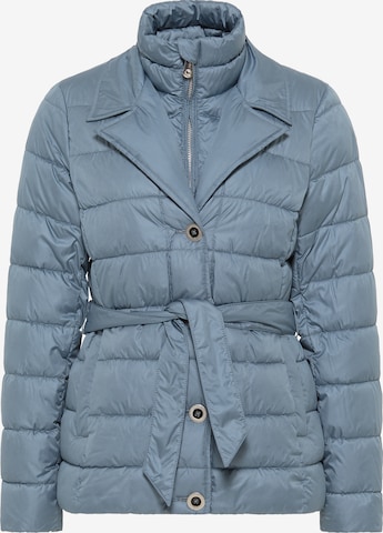 faina Winter Jacket in Blue: front