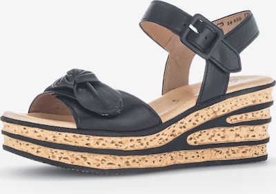 GABOR Sandale in schwarz, Produktansicht