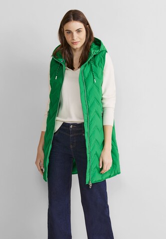 STREET ONE Vest in Green: front