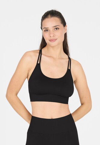 Athlecia Low support Sport bh 'Missori 2' in Zwart: voorkant