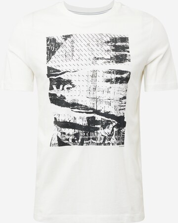 T-Shirt s.Oliver en blanc : devant