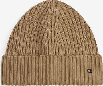 TOMMY HILFIGER Beanie in Beige: front