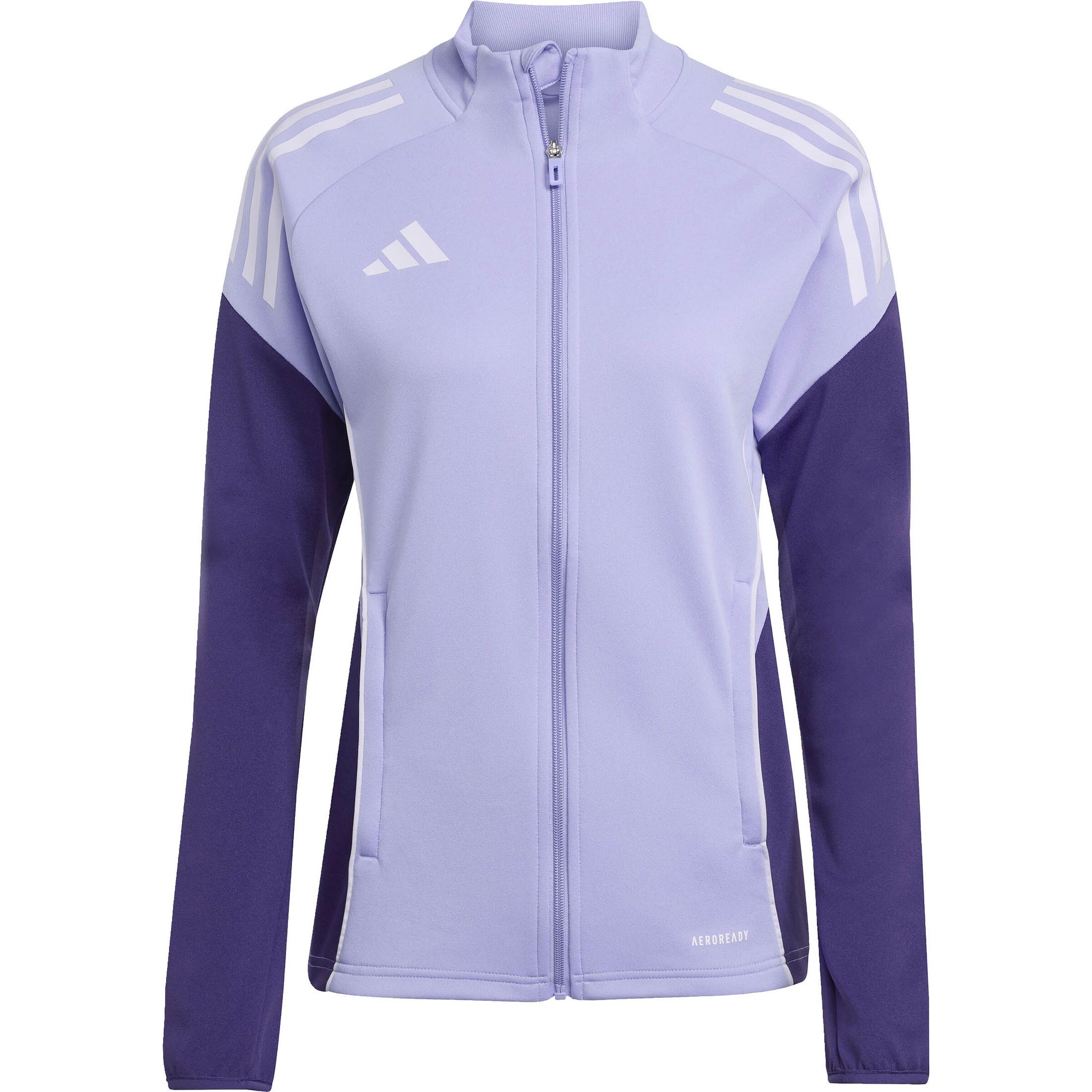 ADIDAS PERFORMANCE Training Jacket 'Tiro25 Competition' in Purple: front