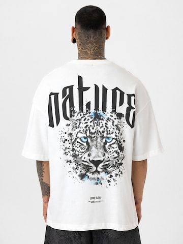 T-Shirt 'Stefan' Dandalo en blanc : devant