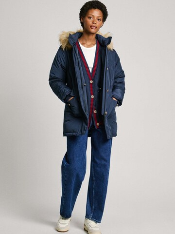 Pepe Jeans Winterjacke 'CLEMENTINE' in Blau