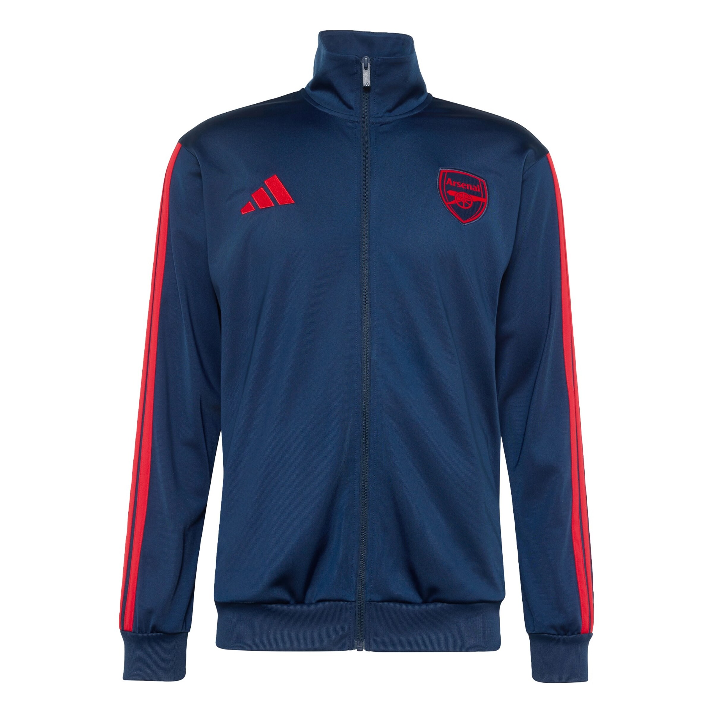 ADIDAS PERFORMANCE Sports sweat jacket 'FC Arsenal DNA' in S in Navy / Red, Item view