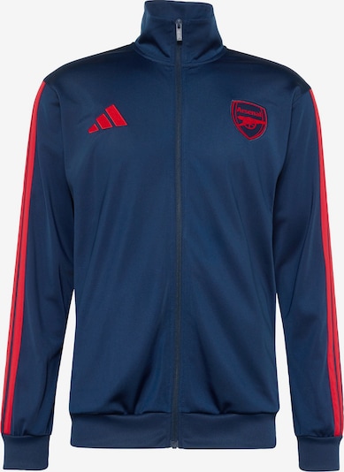 ADIDAS PERFORMANCE Sportsweatjacke 'FC Arsenal DNA' in XXS-XS in navy / rot, Produktansicht