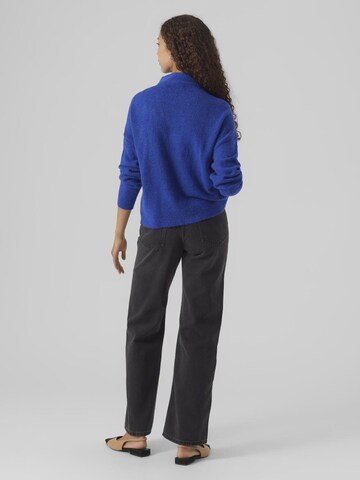 Pull-over 'ELLYLEFILE' VERO MODA en bleu