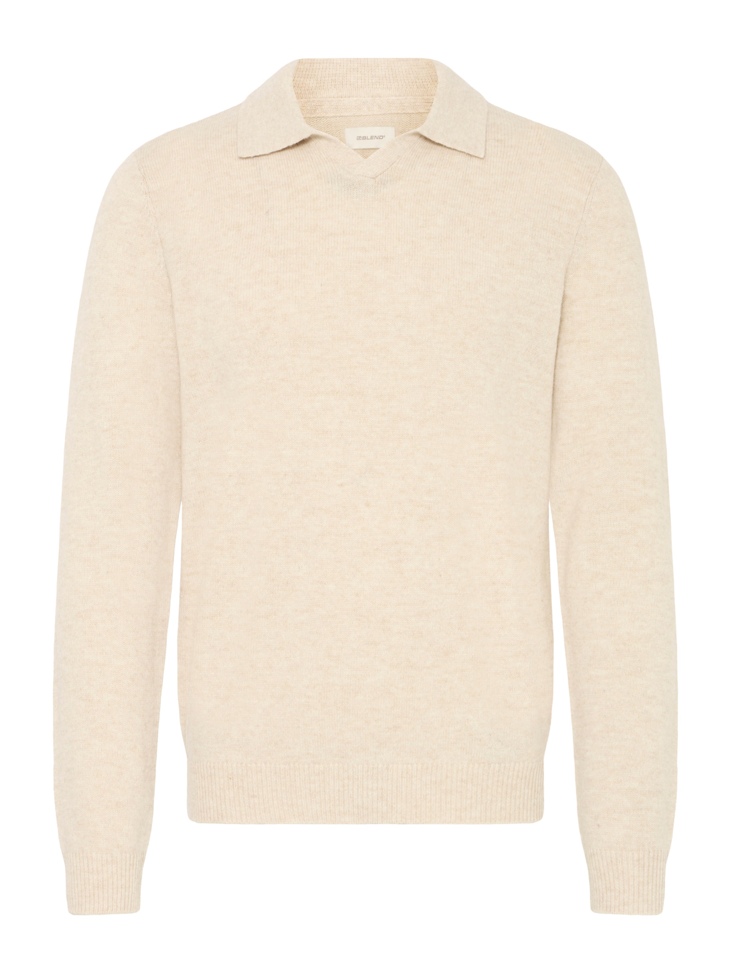 Pull-over 'BHBRANKO' BLEND en beige : devant