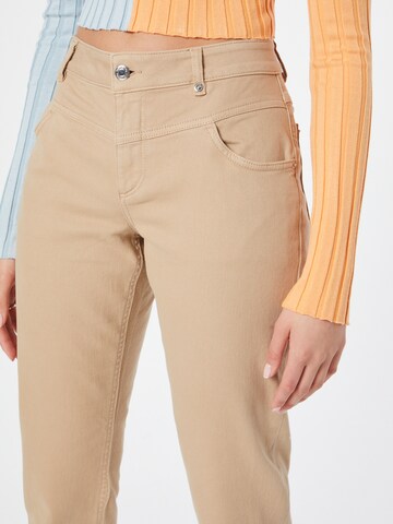 COMMA Slim fit Jeans in Beige