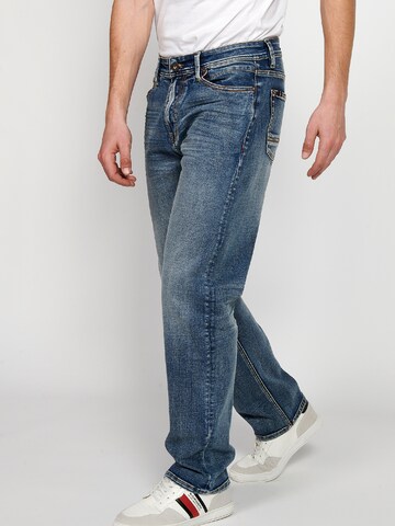 KOROSHI Regular Jeans i blå