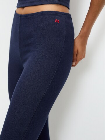 Pull&Bear Flared Farmer - kék