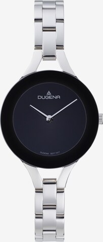 DUGENA Analog Watch in Silver: front