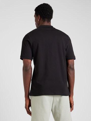 JACK & JONES Poloshirt 'FOREST' in Schwarz