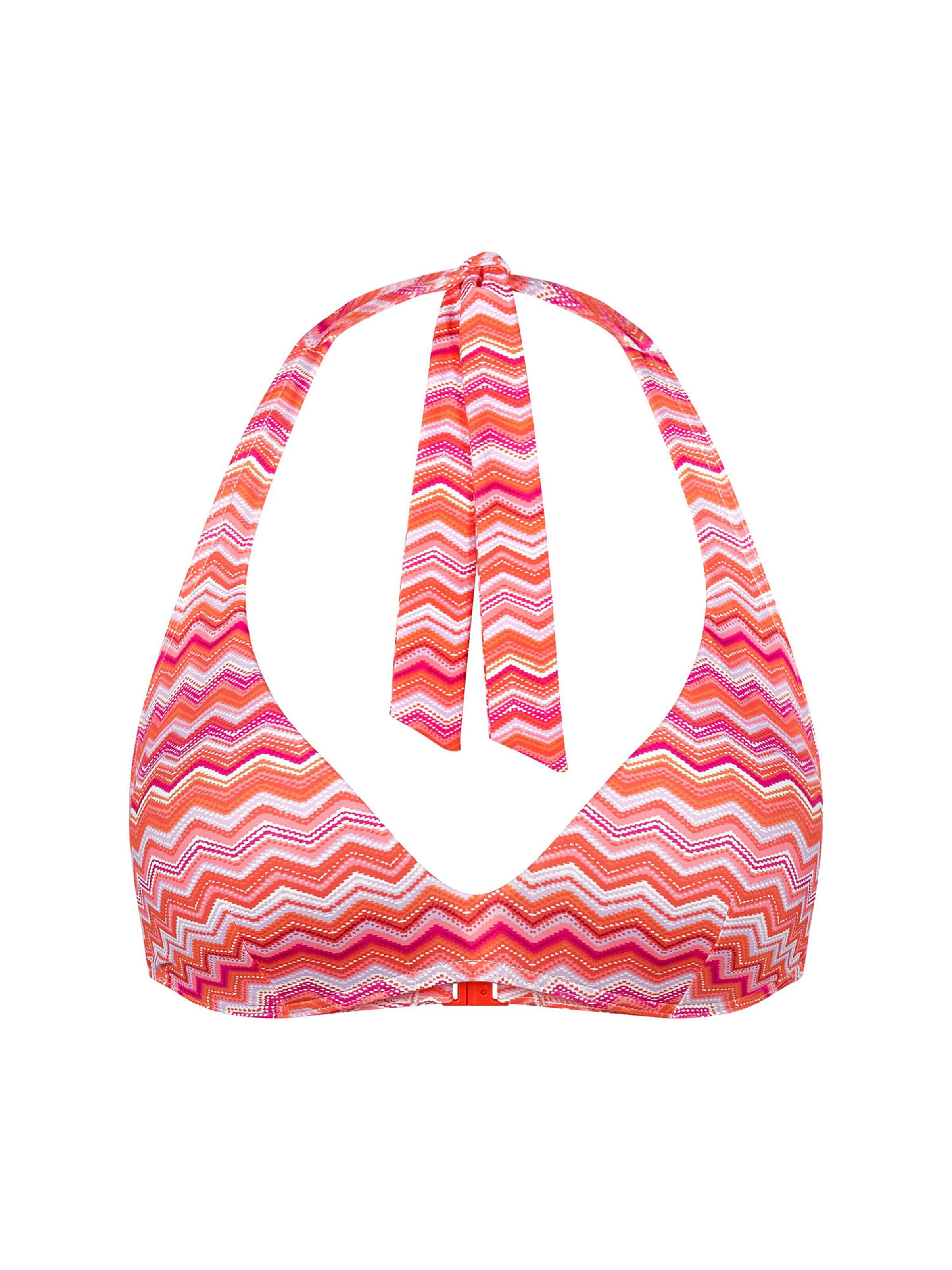 TRIUMPH Push-up Bustier-Bikini-Top ' Red Label Mix & Match Summer ' in Orange: Vorderseite