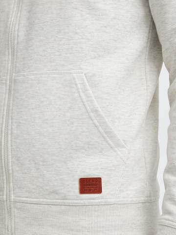 BLEND Sweat jacket 'Speedy' in Beige