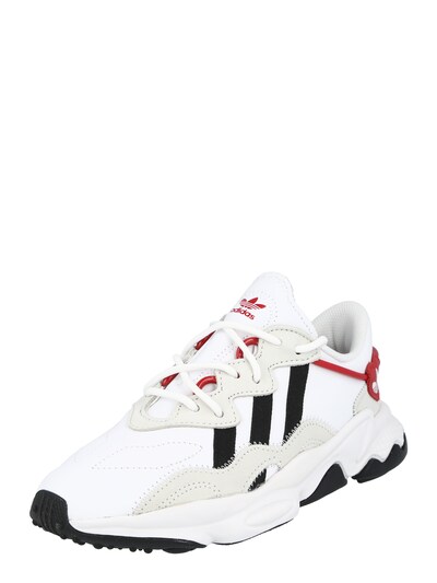 ADIDAS ORIGINALS Sneaker 'Ozweego' in beige / rot / schwarz / weiß