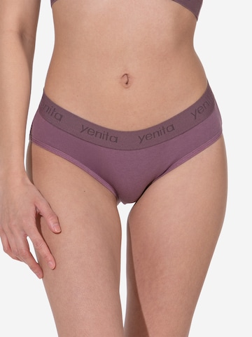 Yenita Slip ' Damen Slips mit elastischem Logobund ' in Gemengde kleuren: voorkant