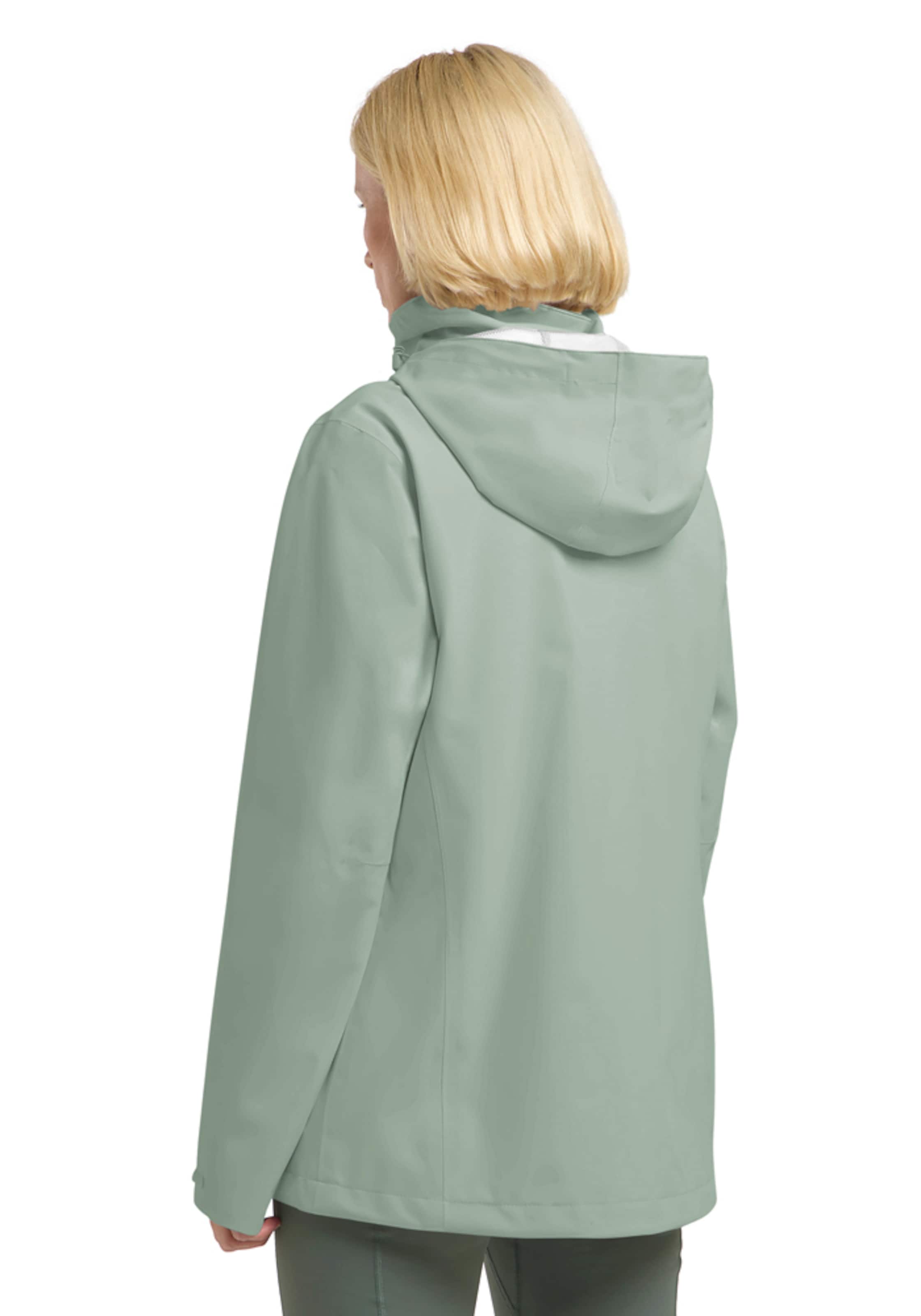 JACK WOLFSKIN Outdoor Jacket in Green