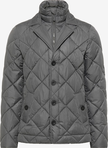 DreiMaster Klassik Winter Jacket in Grey: front