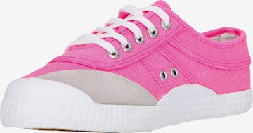 KAWASAKI Sneakers laag 'Neon' in Roze