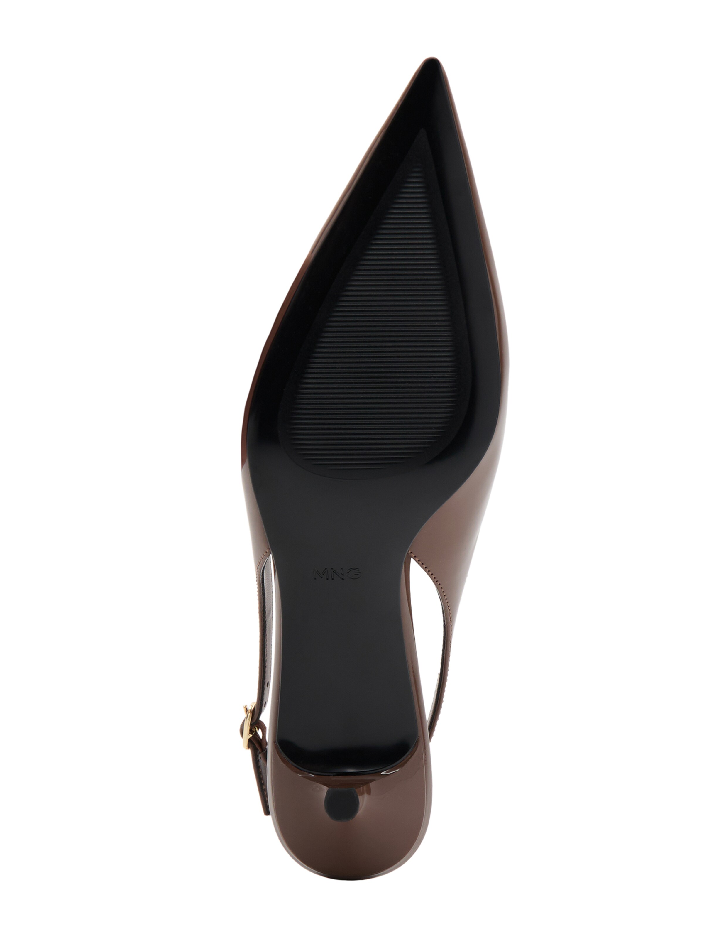 MANGO Slingback pumps 'MONA' i brun