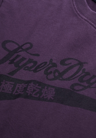 Superdry Shirt 'Heritage' in Lila