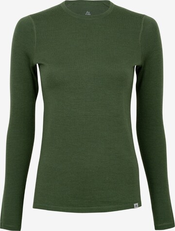 DANISH ENDURANCE Base Layer 'Merino' in Green: front