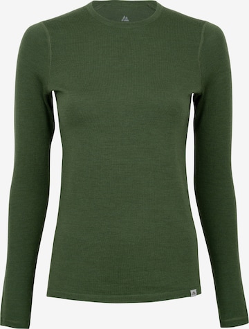 Base Layer 'Merino' DANISH ENDURANCE en vert : devant