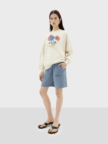 Thinking MU - Sudadera ' JIMENA ' en blanco