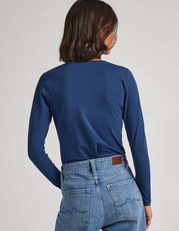 Pepe Jeans - Camisa 'New Verginia' em azul