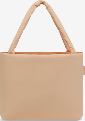 Kapten & Son Shopper 'Norva 2in1 Shopper' in Orange: Vorderseite
