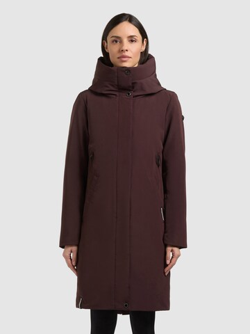 khujo Winter coat 'Charlston' in Red: front