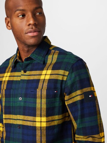 TOMMY HILFIGER - Ajuste regular Camisa en Mezcla de colores