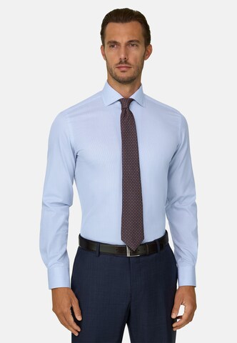 Boggi Milano - Ajuste regular Camisa en azul: frente