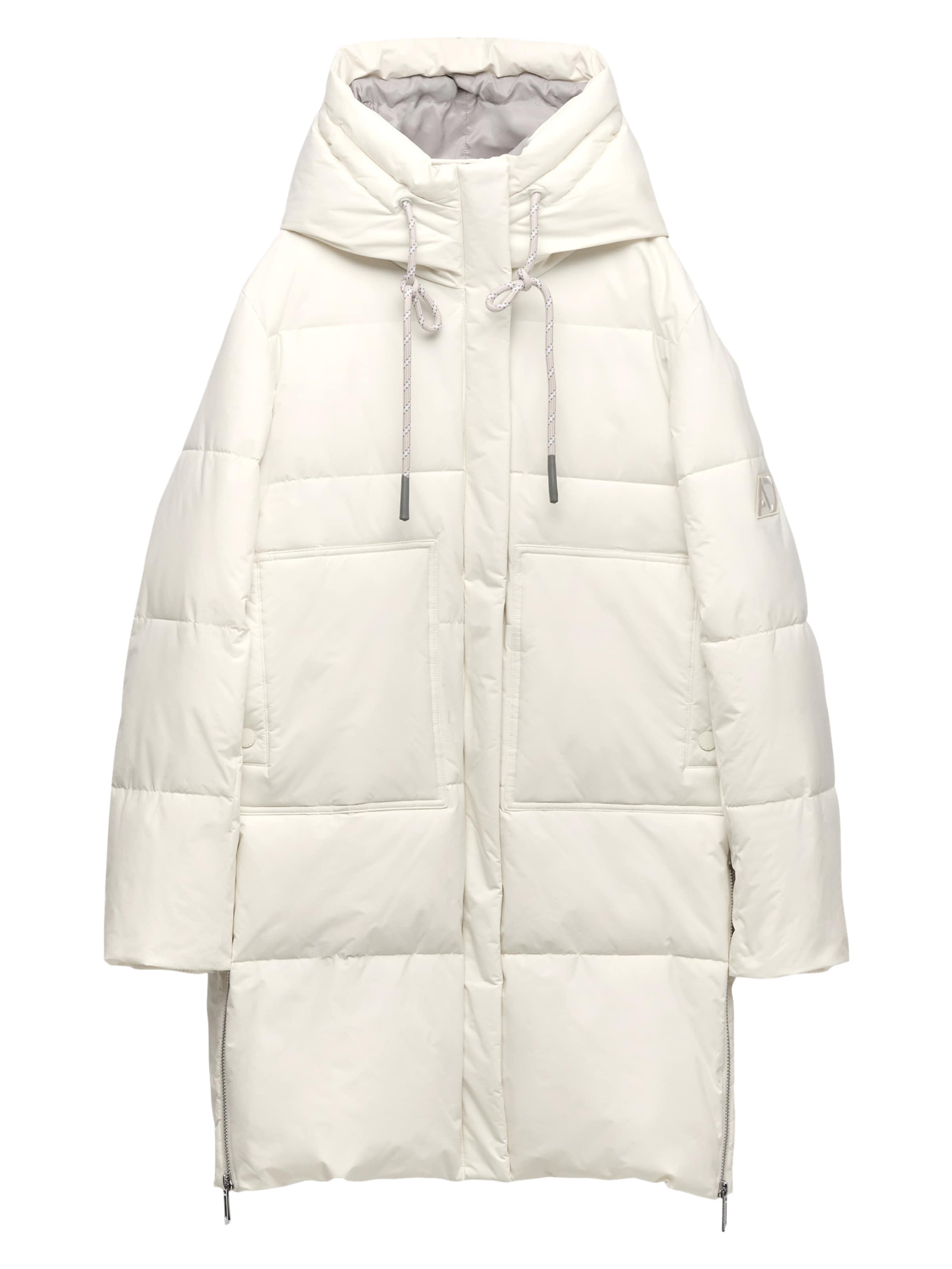 Adolfo Dominguez Zimný kabát - Béžová: predná strana