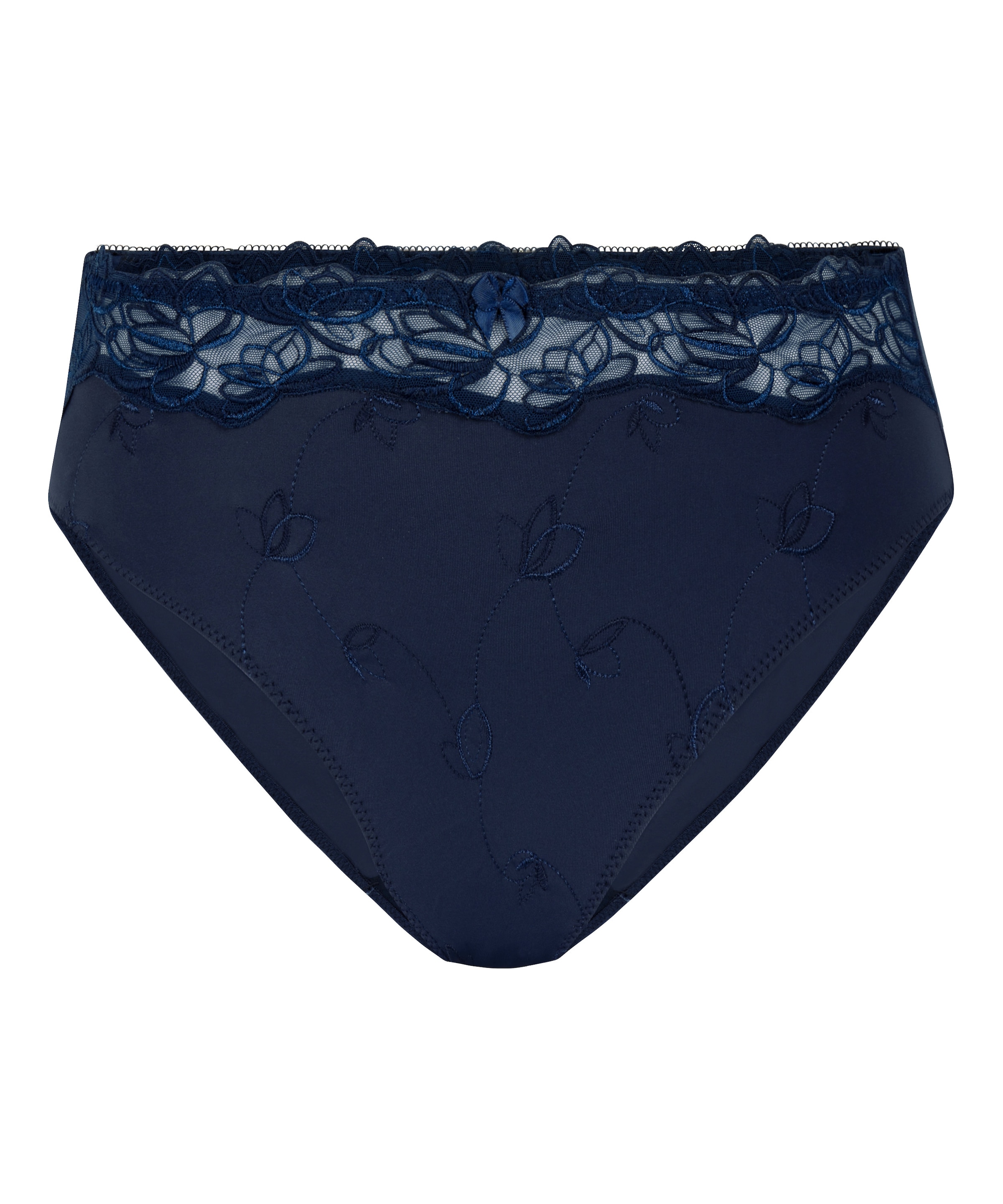 Slip Hunkemöller en bleu : devant