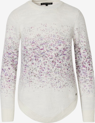 KOROSHI Neulepaita värissä lila / offwhite, Tuotenäkymä