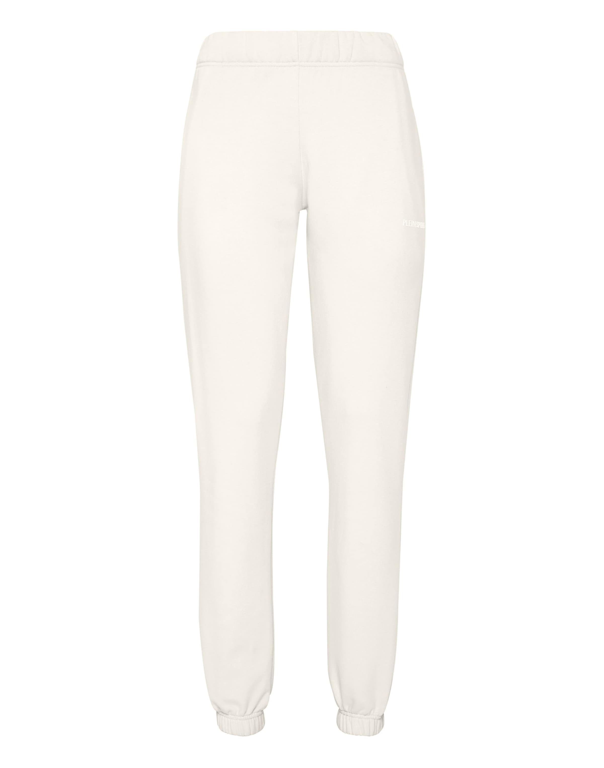 Plein Sport Tapered Hose in Beige: Vorderseite
