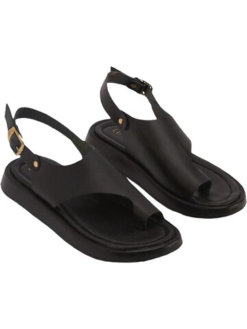 Sandales 'Alis' Limoya en noir