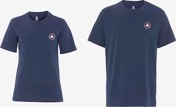 CONVERSE Shirt in Blue: front