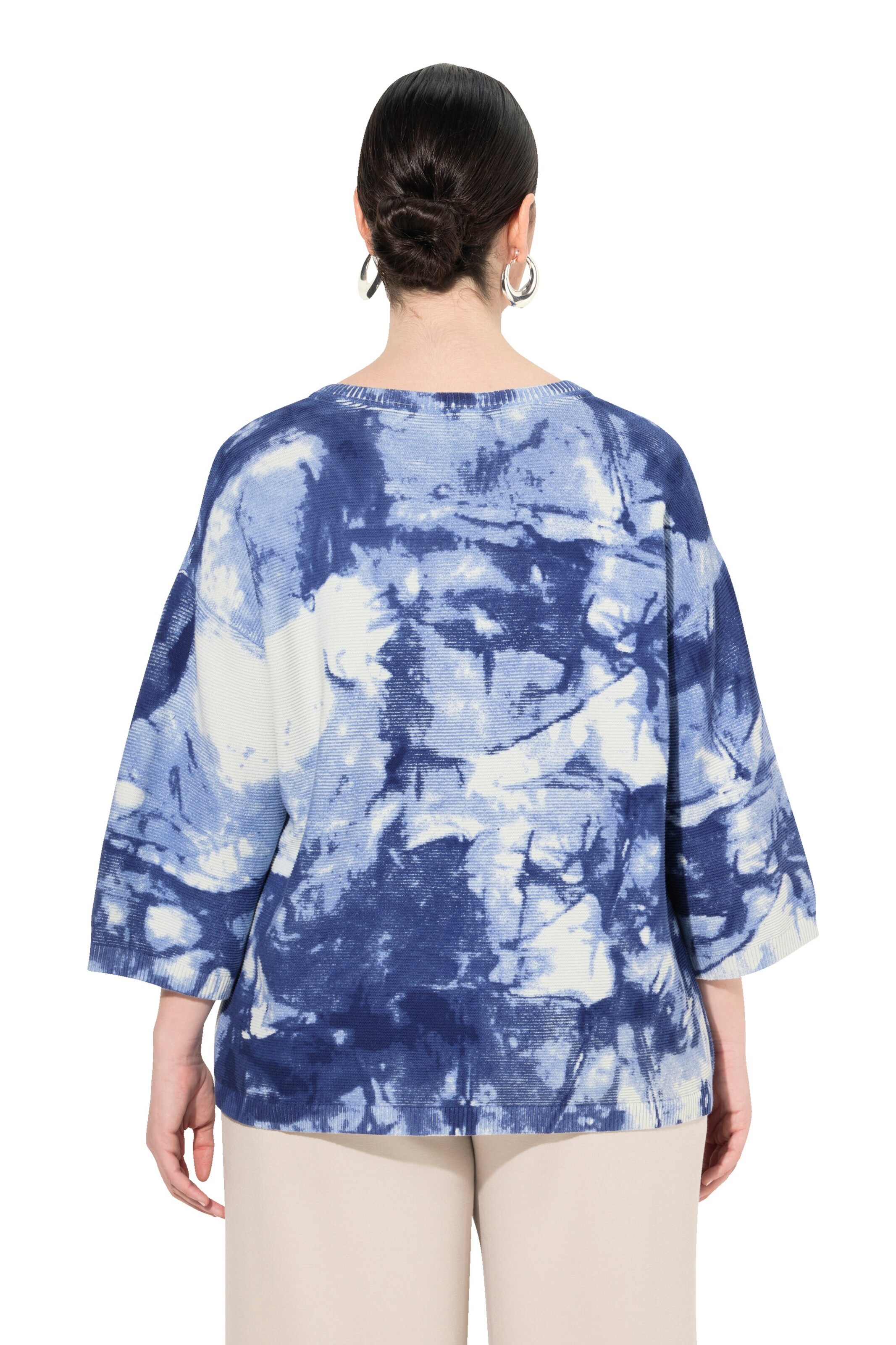 Ulla Popken Pullover in Blau