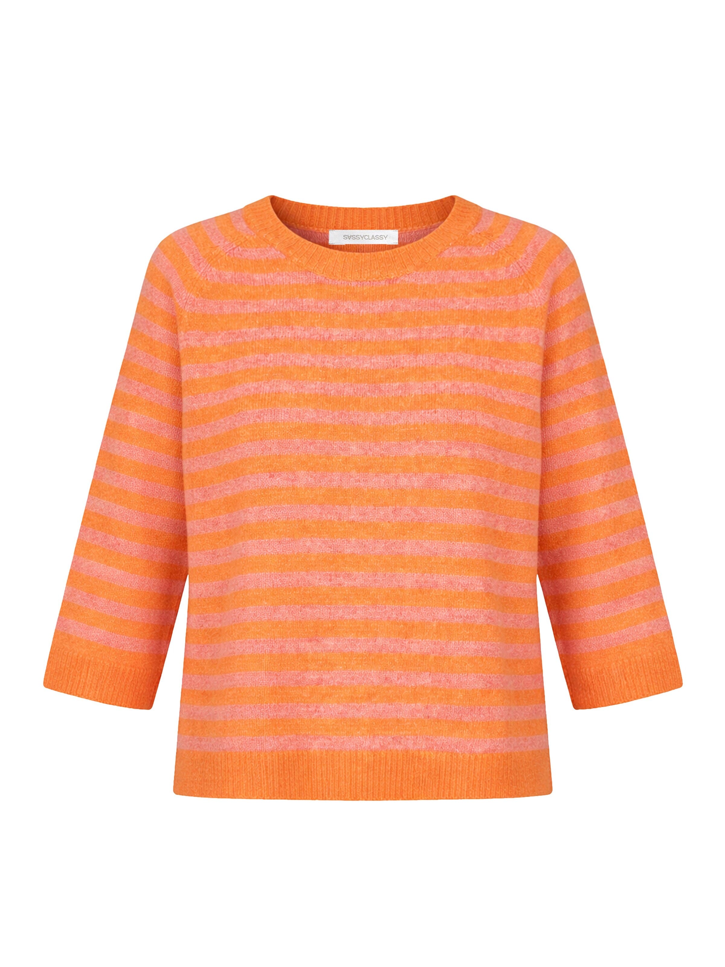 SASSYCLASSY Pullover‌‌‌‌‌‌‌‌ in Orange: Vorderseite