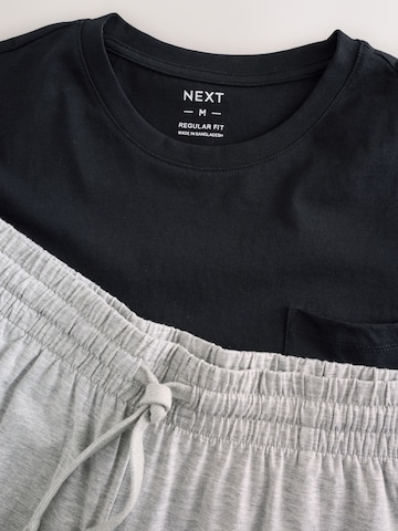 Next Piżama krótka w kolorze szary