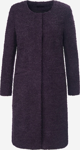 Emilia Lay Between-Seasons Coat in Purple: front