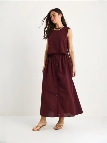 Bianco Lucci Broekpak in Rood