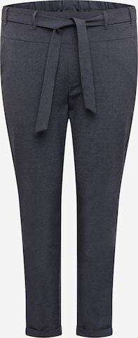 KAFFE CURVE Regular Pants 'Jia' in Grey: front